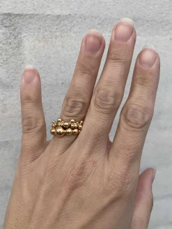 MADS Z BIG BALL RING 14 KARAT GULD - 1540078