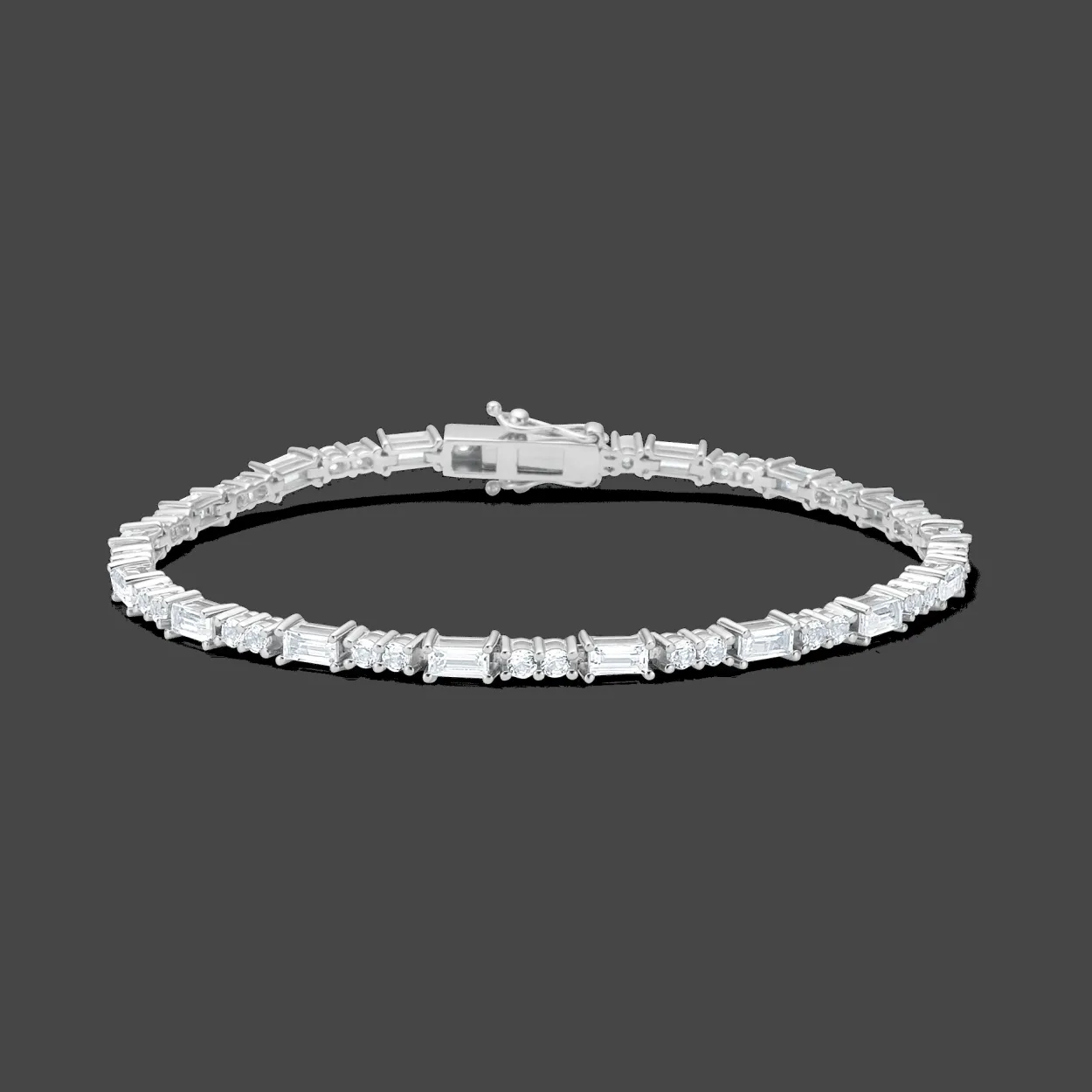 MADS Z CELESTIAL BY MEDINA ARMBÅND I SØLV MED HVID TOPASER - 3156904