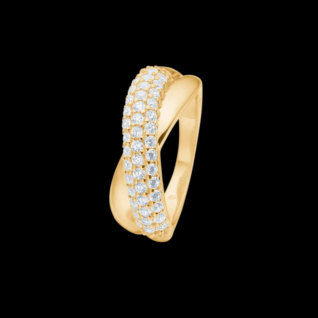 MADS Z CELIA RING I 8 KARAT GULD MED STEN - 3347009