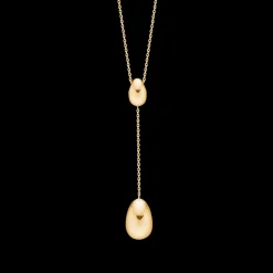MADS Z DANGLING ELLIPSE 14 KARAT HALSKÆDE - 1530029