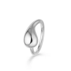 MADS Z DROP RING SØLV - 3140162