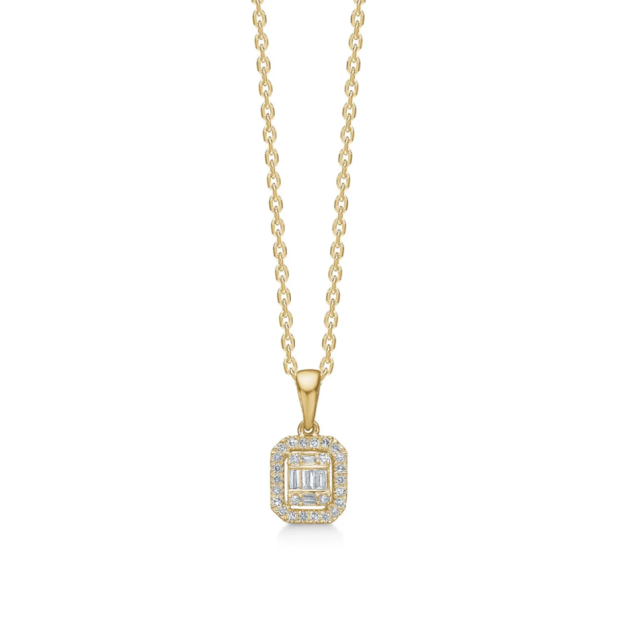 MADS Z ELIZABETH VEDHÆNG 14 KARAT MED 0,09 CT WESSELTON SI - 1531030
