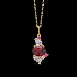 MADS Z FOUR SEASONS AUTUMN 14 KARAT VEDHÆNG MED ÆDELSTEN OG DIAMANT - 1536032