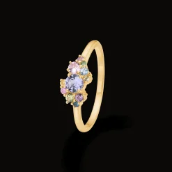 MADS Z LITTLE PRINCE RING I 14 KARAT GULD MED ÆGTE ÆDELSTENE - 1546098