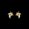 MADS Z OLIVE LOVE 14 KARAT GULD ØRERINGE M. 0,06 CT W/SI - 1511104