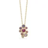 MADS Z PINK LUXURY RAINBOW 14 KARAT VEDHÆNG - 1534065