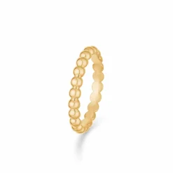MADS Z POETRY RING 14 KARAT GULD MED KUGLER - 1540043