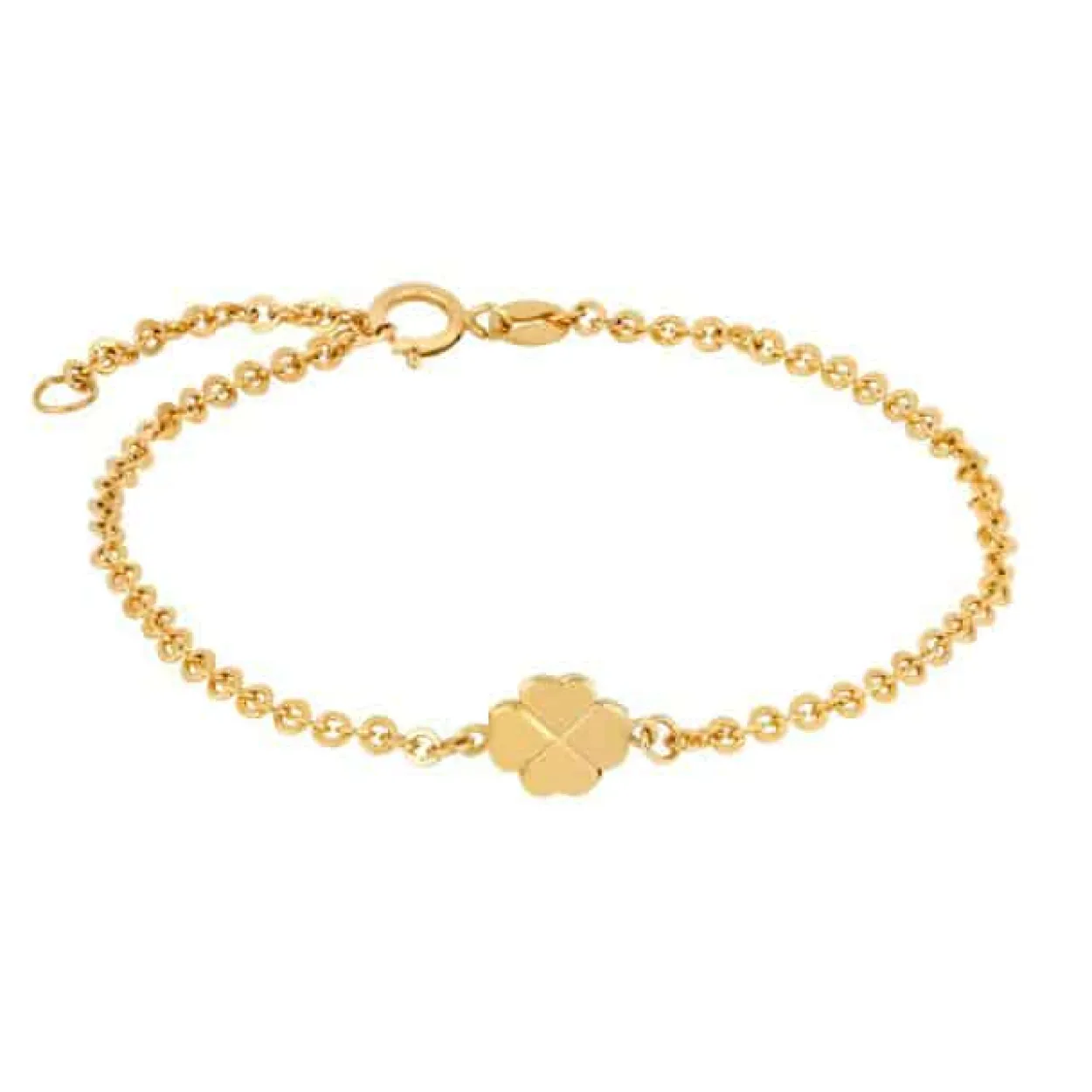 NOA KIDS 8 KARAT GULD ARMBÅND MED FIRKLØVER - 80820950300