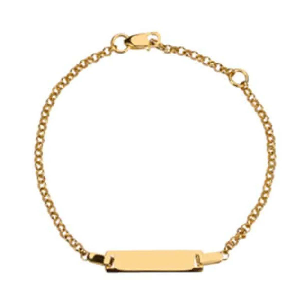 NORDAHL JEWELLERY BØRNE ARMBÅND 8 KARAT GULD MED PLADE - 80820300300