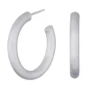 NORDAHL JEWELLERY SØLV CREOL MAT 30 MM - 325 671
