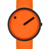 PICTO 40MM SIGNAL ORANGE RECYCLED REM - R44007-R008