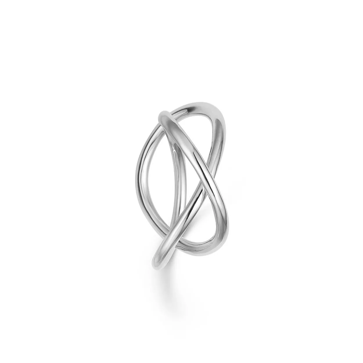 RANDERS SØLV SNOET RING SØLV - 182508