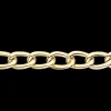 SCROUPLES ARMBÅND SØLV FORGYLDT CHUNKY LINK - 37892,18