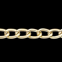 SCROUPLES ARMBÅND SØLV FORGYLDT CHUNKY LINK - 37892,18