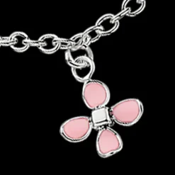 SCROUPLES ARMBÅND SØLV MED BLOMST - 671212