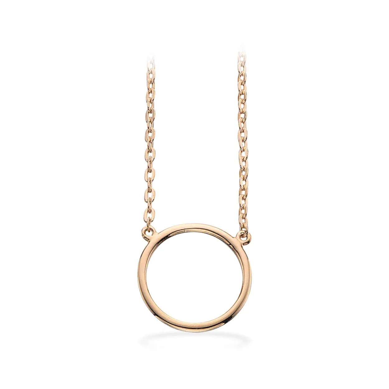 SCROUPLES HALSKÆDE CIRKEL 9 KARAT GULD - 33293,42