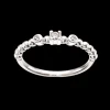 SCROUPLES PIGE RING SØLV MED ZIRKONIA - 726072