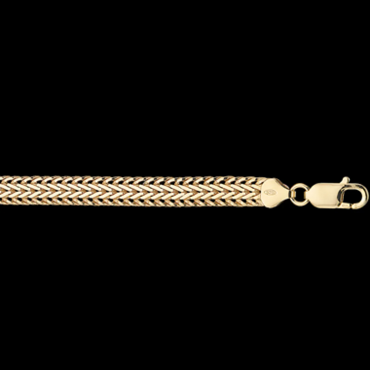 SCROUPLES SØLV FORGYLDT ARMBÅND - 610712