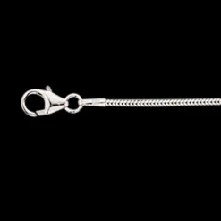 SCROUPLES SØLV HALSKÆDE SLANGE TRÅD 0,9 MM LÆNGDE 42 CM - 44092,42