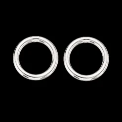 SCROUPLES SØLV ØRERINGE CIRKEL 11 MM - 154022