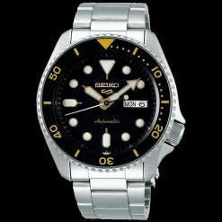 SEIKO 5 UR HERRE STÅL LÆNKE MED AUTOMATIK - SRPD57K1