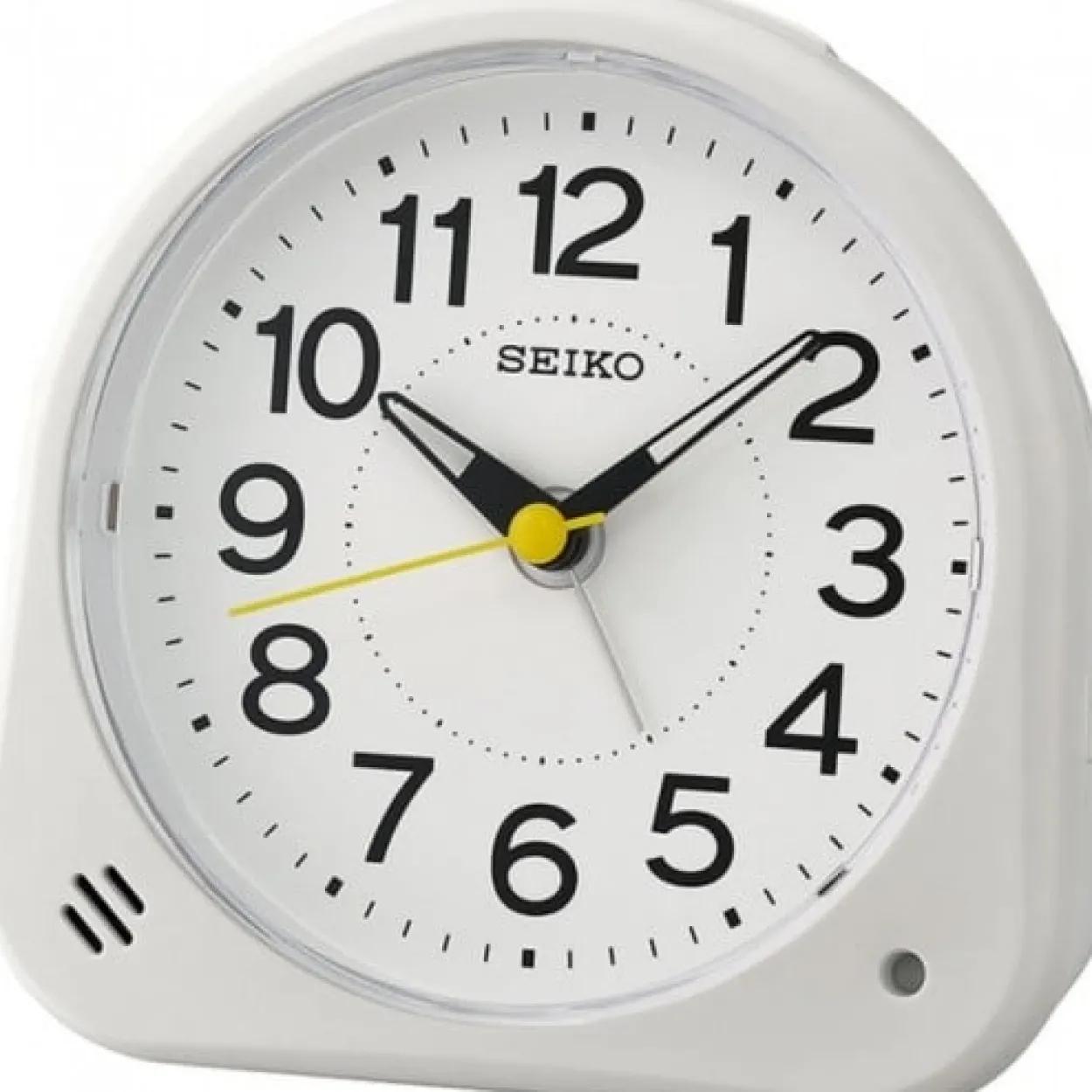 SEIKO VÆKKEUR HVID BIP - QHE188W
