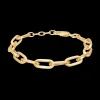 STUDIO Z ANKER ARMBÅND SØLV FORGYLDT - 8250324