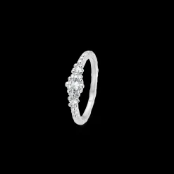 STUDIO Z FRAGMENTS RING SØLV MED STEN - 7147863
