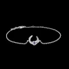 STUDIO Z LUNAR ARMBÅND SØLV MED BLÅ STEN - 7157881