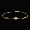 STUDIO Z OCEAN AURA SØLV FORGYLDT ARMBÅND - 7250923