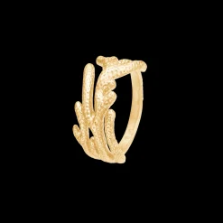 STUDIO Z REEF ECCENSE SØLV FORGYLDT RING - 7240921