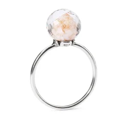 TROLLBEADS BLOMSTERSKYGGE RING SØLV STØRRELSE 52 - TAGRI-00342