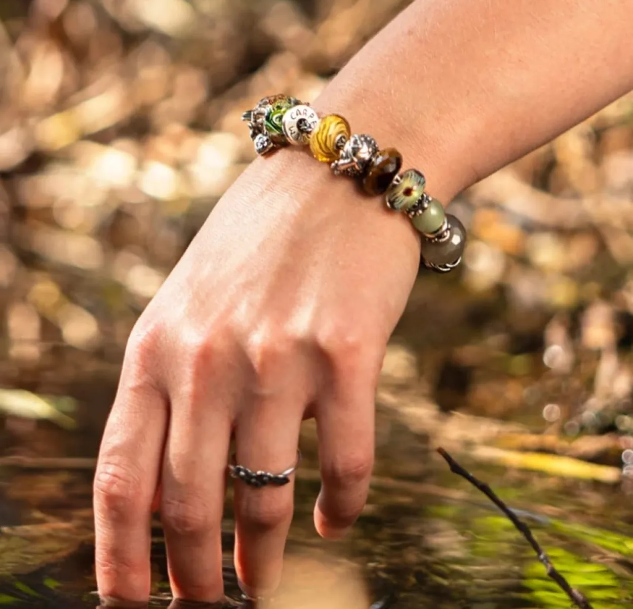 TROLLBEADS HALETUDSENS REJSE GLASKUGLE - TGLBE-20447