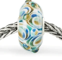 TROLLBEADS HEMMELIGT FORÅR GLASKUGLE - TGLBE-20407