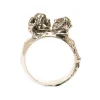 TROLLBEADS ‘KYSSET’ RING SØLV STØRRELSE 56 – TAGRI-00266