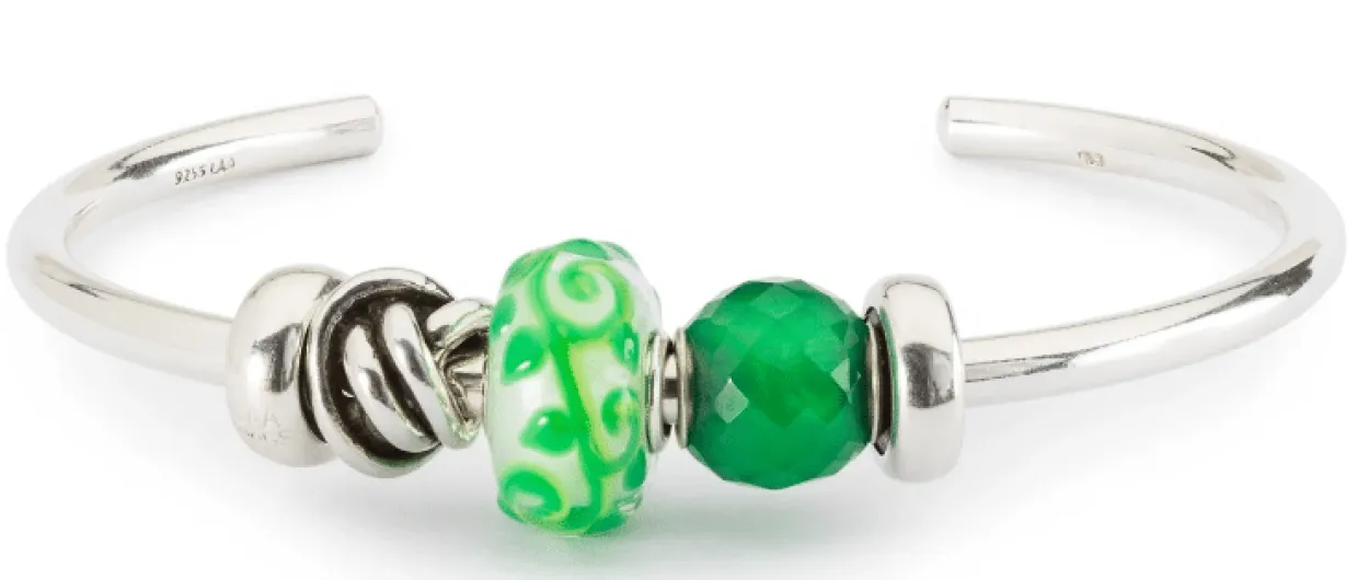 TROLLBEADS MAGISK BØNNESTAGE GLASKUGLE - TGLBE-20362