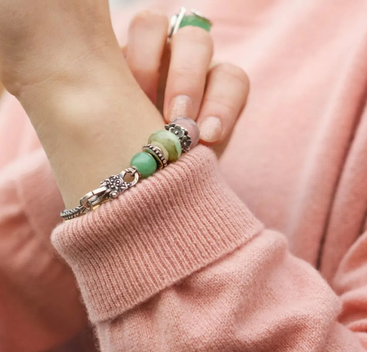 TROLLBEADS MOS VANDSTEN GLASKUGLE - TGLBE-30161