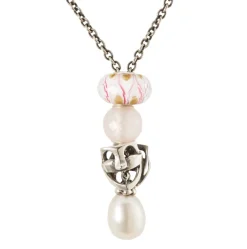 TROLLBEADS ROSA SYMFONI GLASKUGLE- TGLBE-30105