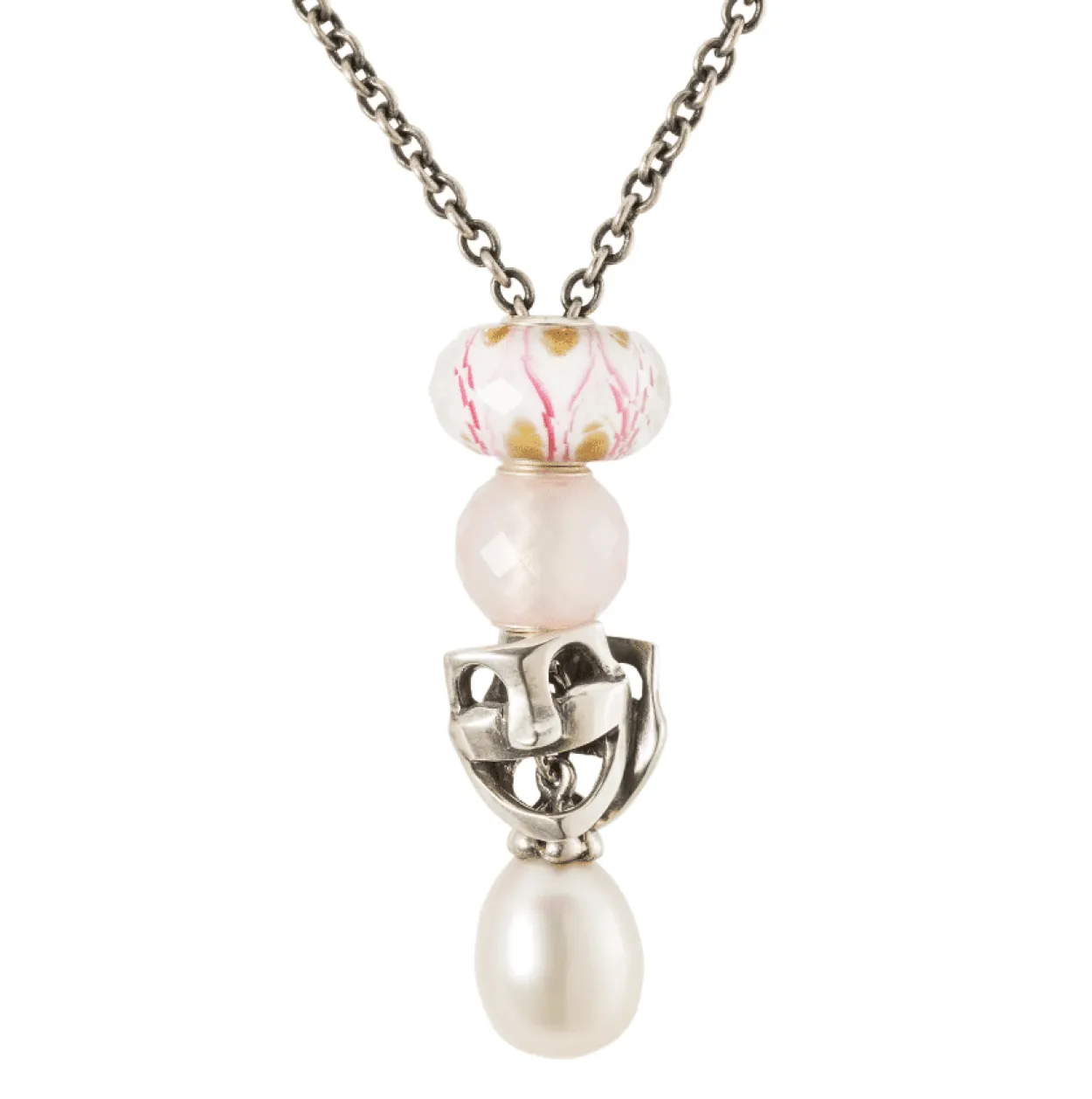 TROLLBEADS ROSA SYMFONI GLASKUGLE- TGLBE-30105