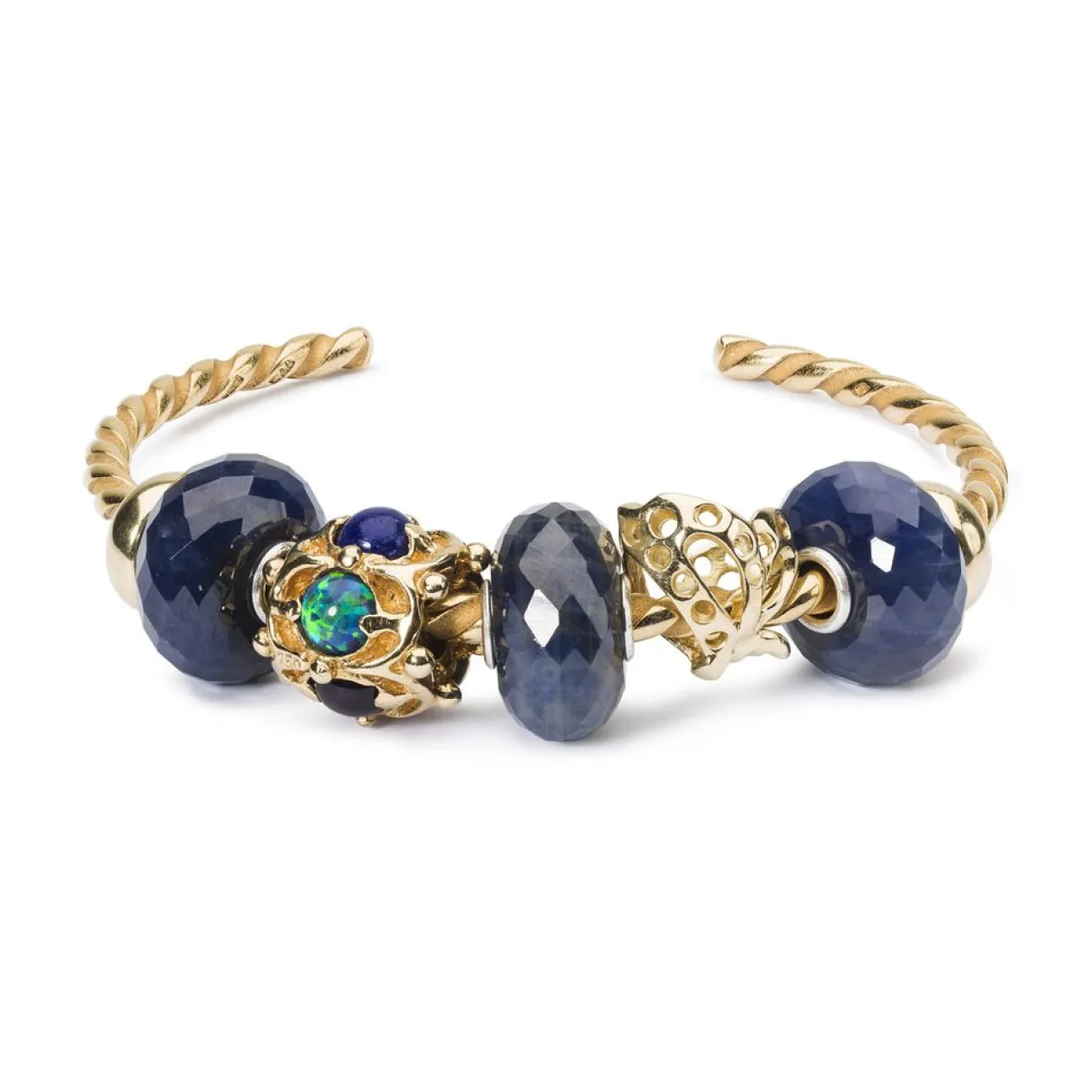 TROLLBEADS SAFIR STEN KUGLE - TSTBE-30001